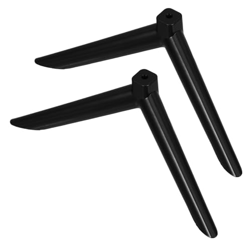 EXQUIMEUBLE 1 Paar Fernsehtisch tv Halter tv standfuß tv fuß Fernseher Halter Fernseher fuß Fernseher Aufsteller Fernseher Stand TV-Fußgestell TV-Wandregal hoher TV-Ständer Plastik Black EXQUIMEUBLE 1 Paar Fernsehtisch tv Halter tv standfuß tv fuß Fernseher Halter Fernseher fuß Fernseher Aufsteller Fernseher Stand TV-Fußgestell TV-Wandregal hoher TV-Ständer Plastik Black von EXQUIMEUBLE