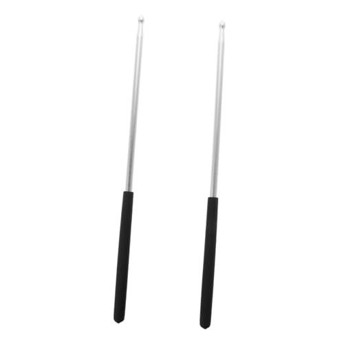EXQUIMEUBLE 1 Paar Solides Drumstick-drum-set Marschtrommelstöcke Snare-drum-sticks Cardio-trommelstöcke Aluminiumlegierung Silver von EXQUIMEUBLE