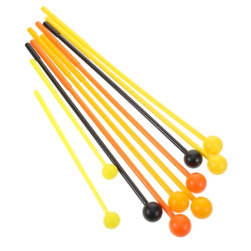 EXQUIMEUBLE 10 Stücke Trommel Schlägel Für Xylophon Und Schlaginstrumente Kunststoff Drumsticks Trommel Schlägel Glockenspiel Schlägel Für Xylophon Chime EXQUIMEUBLE 10 Stücke Trommel Schlägel Für Xylophon Und Schlaginstrumente Kunststoff Drumsticks Trommel Schlägel Glockenspiel Schlägel Für Xylophon Chime von EXQUIMEUBLE