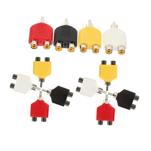 EXQUIMEUBLE 12 Stück Audio Und Videoadapter Lautsprecheradapter Stecker/Buchse Video Splitter Audio Adapter Kabel Splitter Kabel Splitter Audio Anschlüsse Und Adapter EXQUIMEUBLE 12 Stück Audio Und Videoadapter Lautsprecheradapter Stecker/Buchse Video Splitter Audio Adapter Kabel Splitter Kabel Splitter Audio Anschlüsse Und Adapter von EXQUIMEUBLE
