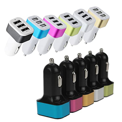 EXQUIMEUBLE 2.1A Autoladegerät mit USB Anschlüssen Kompakt Kompatibel für Nutzung im Auto Robustes Kratzfestes Design EXQUIMEUBLE 2.1A Autoladegerät mit USB Anschlüssen Kompakt Kompatibel für Nutzung im Auto Robustes Kratzfestes Design von EXQUIMEUBLE