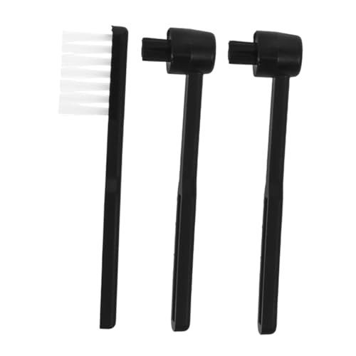 EXQUIMEUBLE 3-teilige Reinigungsbürste Für Plattenspieler: Ultraweiche Nylonborsten – Nadelreiniger Und Plattenreiniger Mit Doppeltem Verwendungszweck – Kratzschutz Für Analoge EXQUIMEUBLE 3-teilige Reinigungsbürste Für Plattenspieler: Ultraweiche Nylonborsten – Nadelreiniger Und Plattenreiniger Mit Doppeltem Verwendungszweck – Kratzschutz Für Analoge von EXQUIMEUBLE