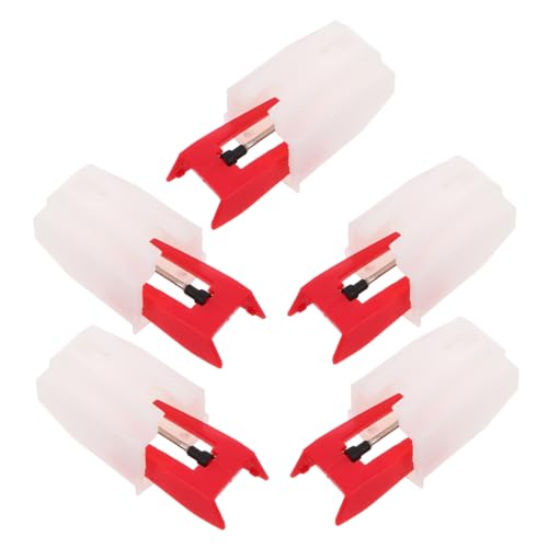 EXQUIMEUBLE 5-teiliger Ersatz-stylus Für Plattenspieler: Plattenspieler-nadel, Plattenspieler-stylus, Universal-stylus EXQUIMEUBLE 5-teiliger Ersatz-stylus Für Plattenspieler: Plattenspieler-nadel, Plattenspieler-stylus, Universal-stylus von EXQUIMEUBLE