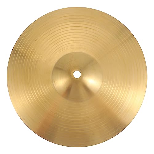 EXQUIMEUBLE Brass Hi Hat Becken Messing Crash Ride Becken für Schlagzeug Percussion Instrument für Anfänger und Profis Langlebig und Leistungsstark Perfekter EXQUIMEUBLE Brass Hi Hat Becken Messing Crash Ride Becken für Schlagzeug Percussion Instrument für Anfänger und Profis Langlebig und Leistungsstark Perfekter von EXQUIMEUBLE