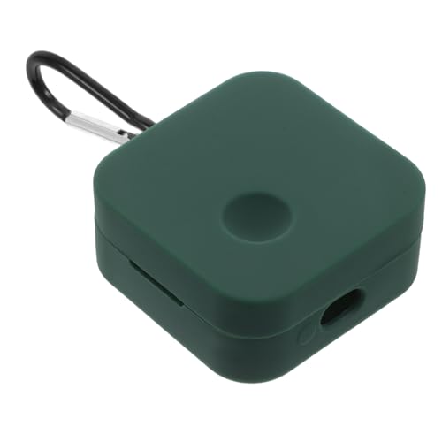 EXQUIMEUBLE Kopfhörer Fall Kopfhörer Drahtlos Schutz Tragen Tipps Etui Für Ohrstöpsel Schlüssel Abdeckung Notieren Nichts Ohr Schützend Tasche Für Kopfhörer Green Kieselgel von EXQUIMEUBLE