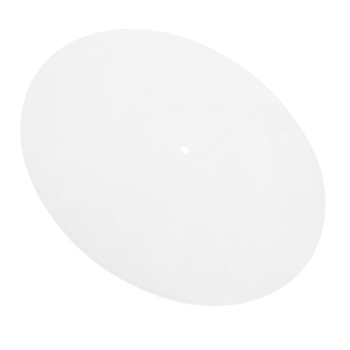 EXQUIMEUBLE Matte Aus Strapazierfähigem Filz Rutschfest Und Antistatisch Für Vinyl Schallplatten Schutz Vor Kratzern Und Vibrationen von EXQUIMEUBLE