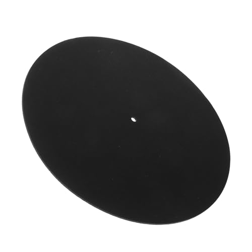 EXQUIMEUBLE Vinyl Schutzmatte Für Antistatische Rutschfeste Schallplattenauflage Vermeidung Von Abnutzung Und Verbesserung Der Klangqualität Pflegeleicht von EXQUIMEUBLE