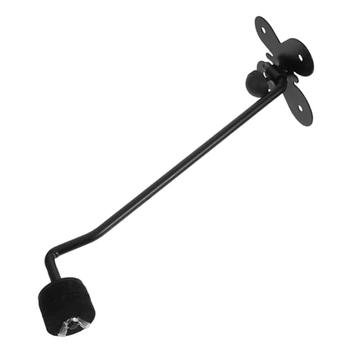 EXQUIMEUBLE Wandschrubbe Hängende Rack Beckenhalter Beckenständer Home Fitness -accessoires Zubehör Für Trommeln Beckenarm Becken-hängehalter Beckenunterstützung Rack Ausstellen Metall Black EXQUIMEUBLE Wandschrubbe Hängende Rack Beckenhalter Beckenständer Home Fitness -accessoires Zubehör Für Trommeln Beckenarm Becken-hängehalter Beckenunterstützung Rack Ausstellen Metall Black von EXQUIMEUBLE