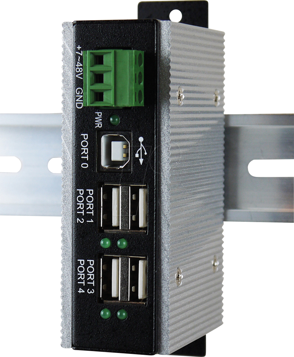 EXSYS 1163HMS-WT - USB 2.0 4-Port Industrie-Hub, 4x A, -40°C - +85°C EXSYS 1163HMS-WT - USB 2.0 4-Port Industrie-Hub, 4x A, -40°C - +85°C von EXSYS
