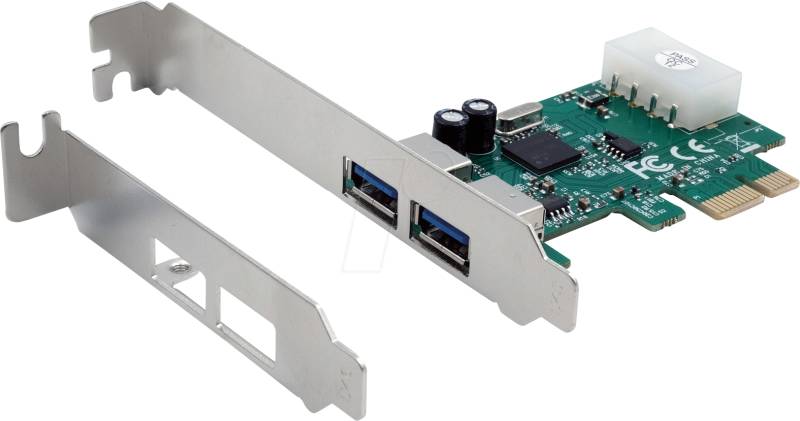 EXSYS EX-11042 - PCIe > 2x extern USB 3.0 Typ A von EXSYS