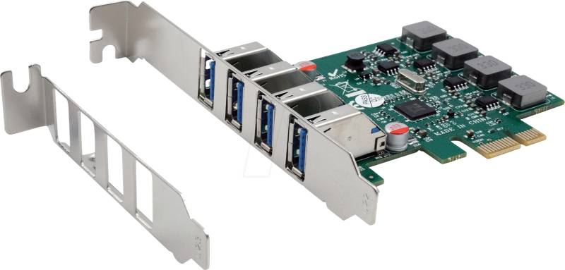 EXSYS EX-11044 - PCIe > 4x extern USB 3.0 Typ A von EXSYS