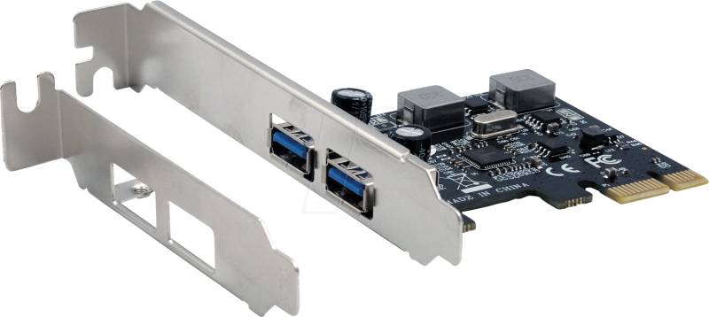 EXSYS EX-11192 - PCIe > 2x extern USB 3.0 Typ A, Self Power von EXSYS