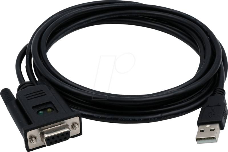 EXSYS EX-13112FT - USB 2.0 Konverter, USB-A auf RS-232, -40°C - +85°C, 1,8 m von EXSYS