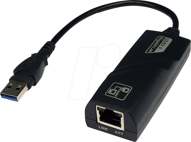 EXSYS EX-1320-2 - Netzwerkkarte, USB 3.2 Gen 1, Gigabit Ethernet, 1x RJ45 von EXSYS