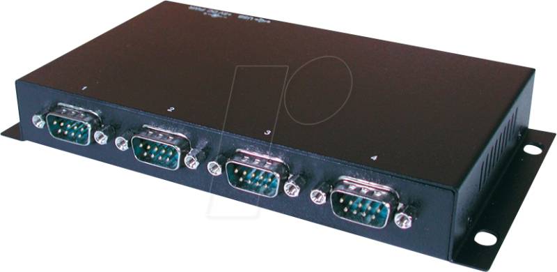 EXSYS EX-1334IS - USB 2.0 Konverter, USB auf 4x RS-232, Opt. Iso. von EXSYS