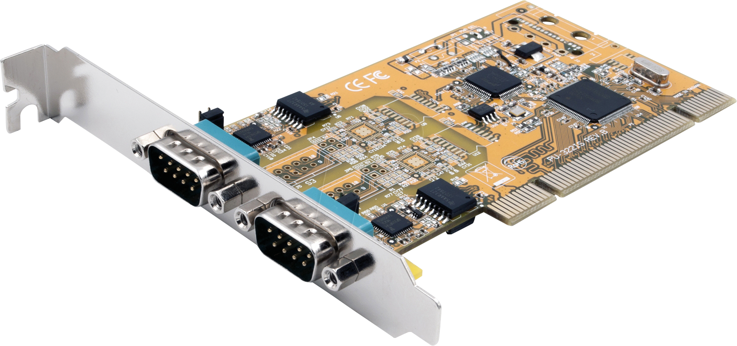 EXSYS EX-42032IS - PCI Karte zu 2x Seriell RS-232/422/485, Opt. Iso. von EXSYS