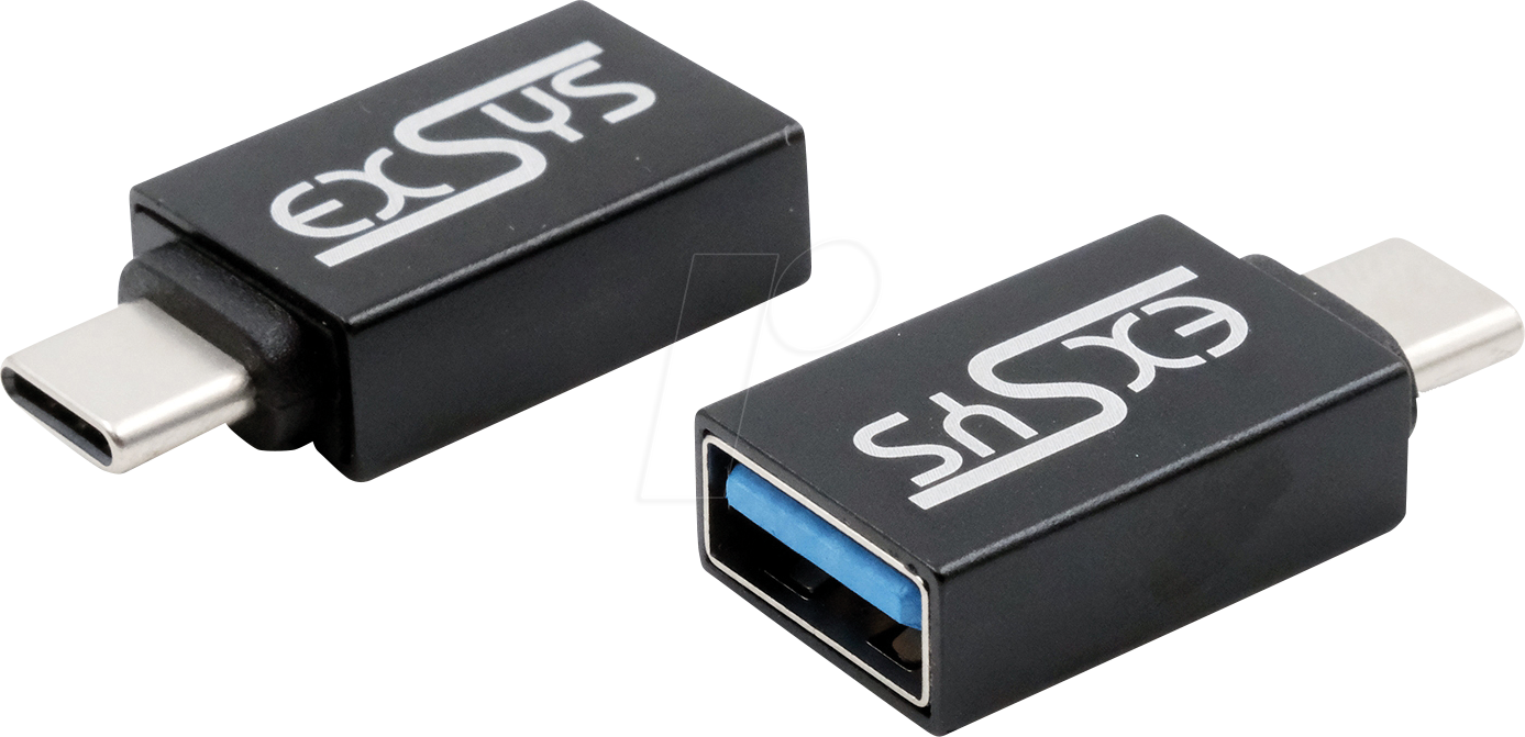 EXSYS EX-47990 - Adapter USB 3.0 C Stecker > A Buchse von EXSYS
