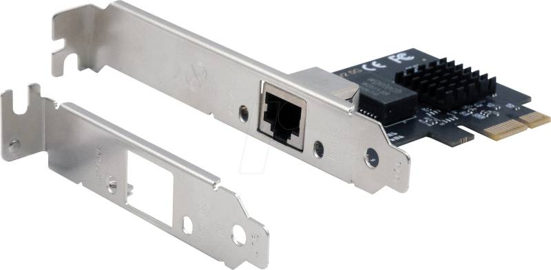 EXSYS EX-60111 - Netzwerkkarte, PCIe, 2,5 Gigabit Ethernet, 1x RJ45 von EXSYS