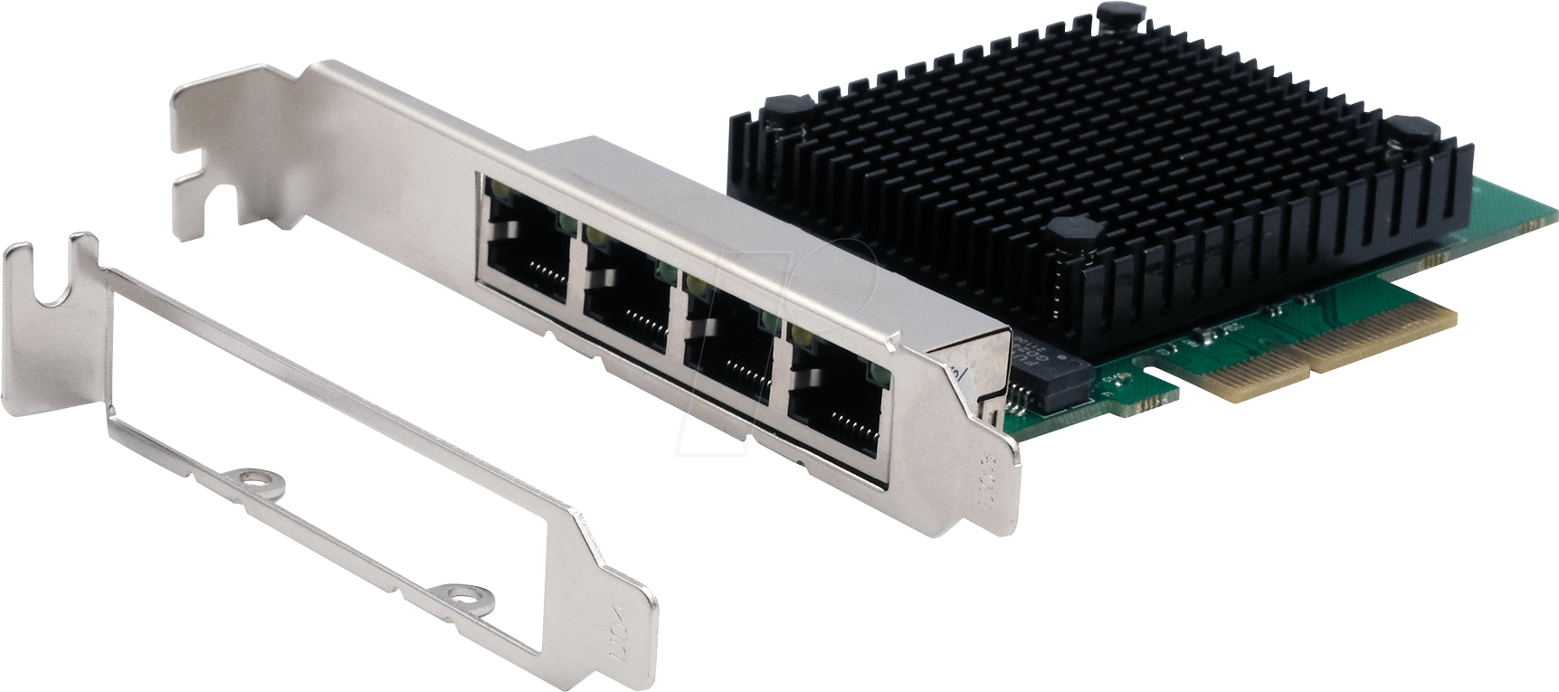EXSYS EX-60114 - Netzwerkkarte, PCIe, 2,5 Gigabit Ethernet, 4x RJ45 von EXSYS