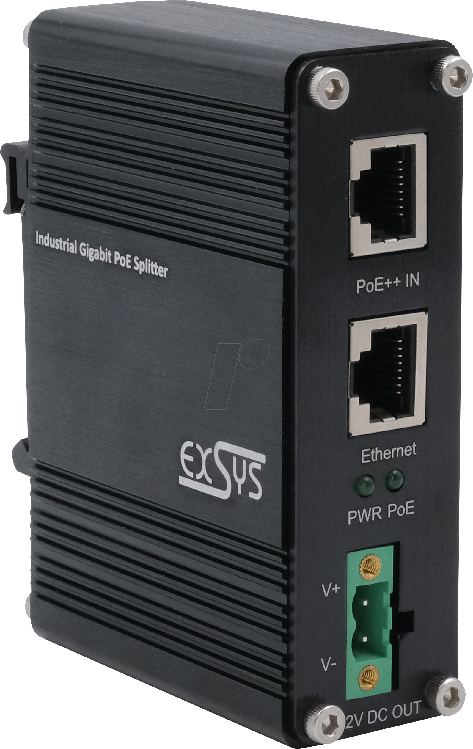EXSYS EX-60326 - Power over Ethernet (PoE++) Gigabit Splitter, 36 W von EXSYS