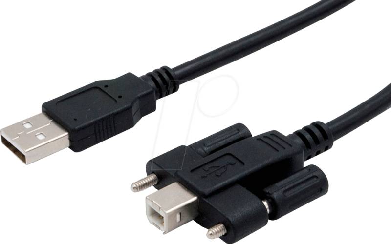 EXSYS EX-K1545V - USB 2.0 Kabel, A Stecker auf B Stecker, 5 m von EXSYS