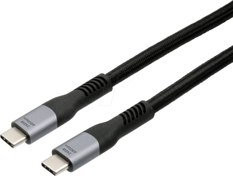 EXSYS K1598-1.0 - USB 4.0-Kabel, C-Stecker > C-Stecker, 1.0 m von EXSYS