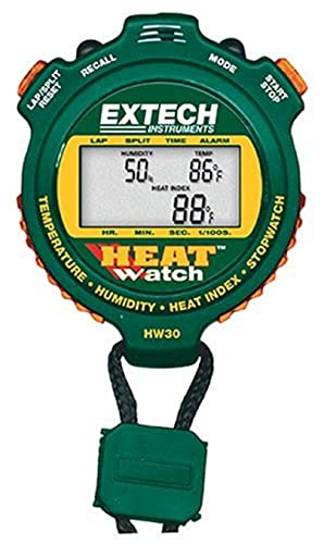 Extech Feuchte/Temperatur-Stoppuhr, 1 Stück, HW30 von EXTECH