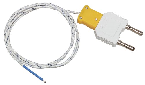Extech Flexibler Typ-K-Temperaturmessfühler mit Bananensteckeradapter, 1 Stück, TP873 von EXTECH