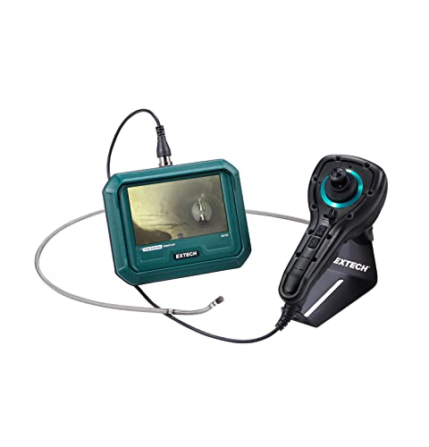 Extech HDV740, Videoskop-Kit mit Flexibler 4-Wege-Gelenkkamerasonde (6 mm x 1 m) von EXTECH