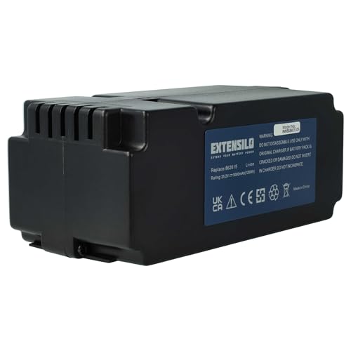 EXTENSILO 1x Akku kompatibel mit Ferrex R800 Easy+ Rasenmäher (5000mAh, 25,2V, Li-Ion) von EXTENSILO