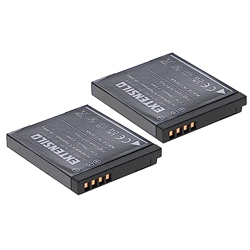 EXTENSILO 2X Akku Ersatz für Panasonic NCA-YN101F, NCA-YN101G, NCA-YN101H für Kamera (700mAh, 3,7V, Li-Ion) von EXTENSILO