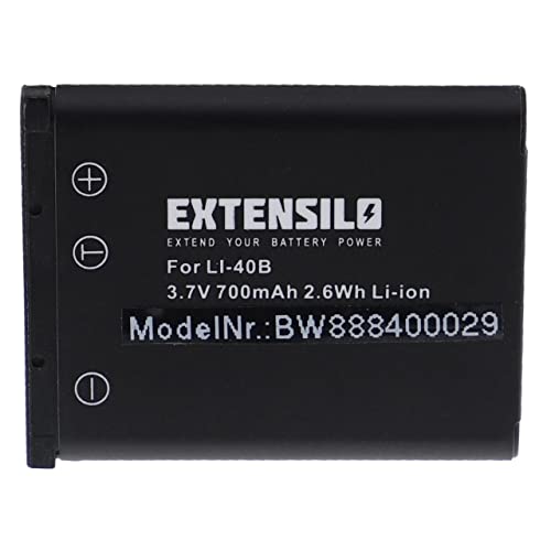 EXTENSILO Akku kompatibel mit Medion Life E44056, P43001, P42002, P43005, P43007 Kamera (700mAh, 3,7V, Li-Ion) von EXTENSILO