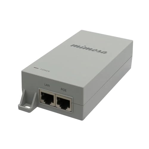 EXTRALINK Gigabit PoE Injector 24V – Leistungsstarker PoE Switch & Injector 24V 0,5A für Netzwerkgeräte, Ideal als LAN Switch, Netzwerk Splitter & PoE Switch, stabile Stromversorgung von EXTRALINK