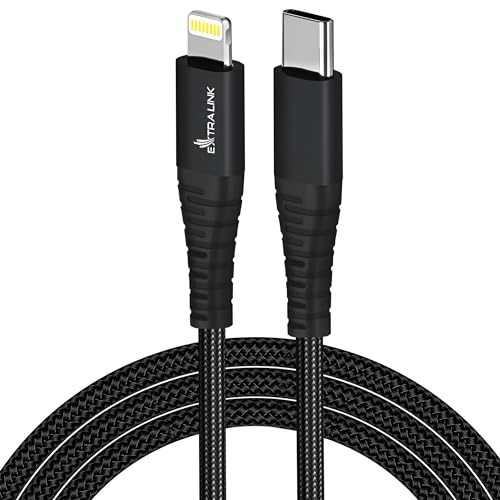 EXTRALINK Smart Life USB C Kabel, Nylon geflochten, USB C Kabel 27W, 2M Lang Ladekabel USB C, kompatibel mit Handy und Tablet von EXTRALINK