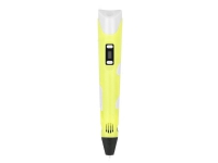Extralink SMART LIFE DLUGOPIS 3D PEN ZOLTY, ABS, Polylactic acid (PLA), 1.75 mm, Fused Filament Fabrication (FFF), 235 °C, Power, Yellow Extralink SMART LIFE DLUGOPIS 3D PEN ZOLTY, ABS, Polylactic acid (PLA), 1.75 mm, Fused Filament Fabrication (FFF), 235 °C, Power, Yellow von EXTRALINK