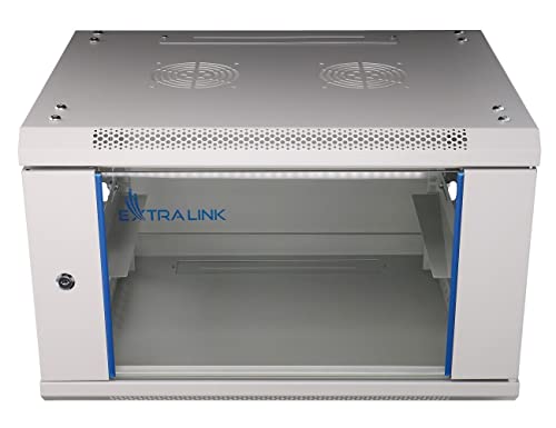 Netzwerkschrank 6U 600x600, Serverschrank, 19 Zoll Rack von Extralink, Wandmontage, selbstmontierender Rahmen, abnehmbare Seitenwände, für Switches UPS Server Netzwerkausrüstung, Grau Netzwerkschrank 6U 600x600, Serverschrank, 19 Zoll Rack von Extralink, Wandmontage, selbstmontierender Rahmen, abnehmbare Seitenwände, für Switches UPS Server Netzwerkausrüstung, Grau von EXTRALINK