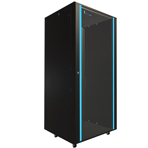 Szafa rack 37U 800x800mm czarna stojÄ…ca von EXTRALINK