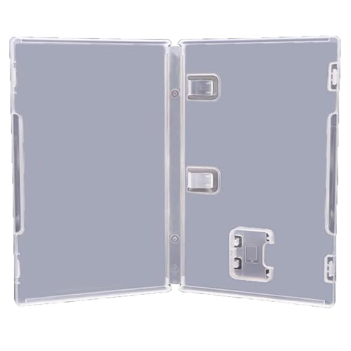 Ersatz-Spielhülle für Nintendo Switch, leere Einzelhandelsverpackung, transparent, 1 Stück Ersatz-Spielhülle für Nintendo Switch, leere Einzelhandelsverpackung, transparent, 1 Stück von EXTREMEGRIPPRO