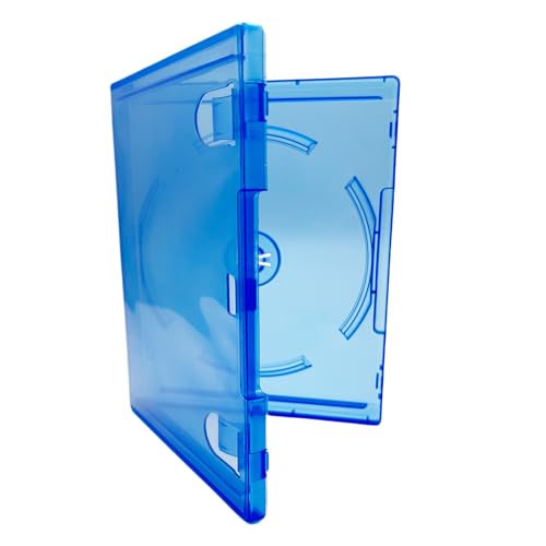 Game Case Ersatz für Sony Playstation 4/5, PS4/PS5, leere Box, blaue Kartusche (10) von EXTREMEGRIPPRO