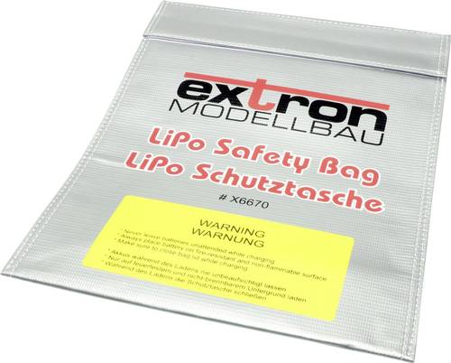 EXTRON Modellbau LiPo-Safety-Bag 1 St. X6670 EXTRON Modellbau LiPo-Safety-Bag 1 St. X6670 von EXTRON Modellbau