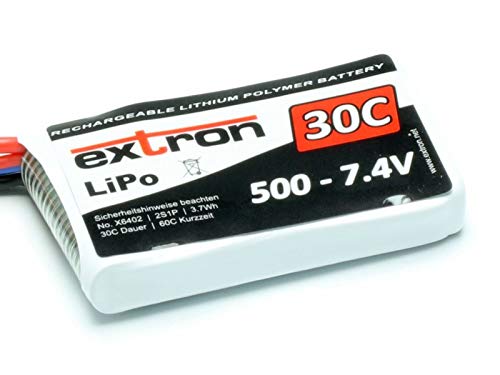 Unbekannt Extron LiPo Akku Extron X2 500 - 7,4V (30C / 60C) von EXTRON