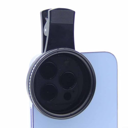 EXTRWORY 52 mm Polarisationsfilter-Set für Smartphone-Kamera, verstellbarer ND2-400 Objektivclip reduziert Blendung, verbessert die Farbe, tragbares Zubehör EXTRWORY 52 mm Polarisationsfilter-Set für Smartphone-Kamera, verstellbarer ND2-400 Objektivclip reduziert Blendung, verbessert die Farbe, tragbares Zubehör von EXTRWORY