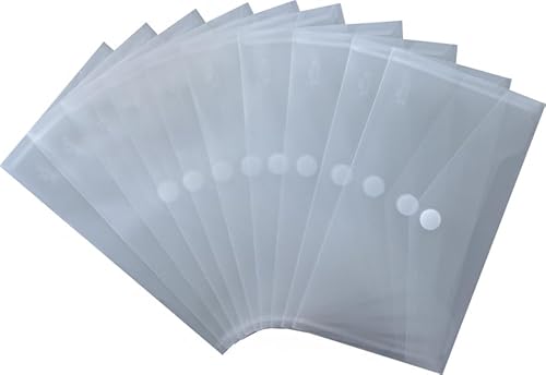 EXXO by HFP 90561 Dokumententasche mit Klettverschluss DIN Lang, 10 Stück, transparent natur EXXO by HFP 90561 Dokumententasche mit Klettverschluss DIN Lang, 10 Stück, transparent natur von EXXO by HFP