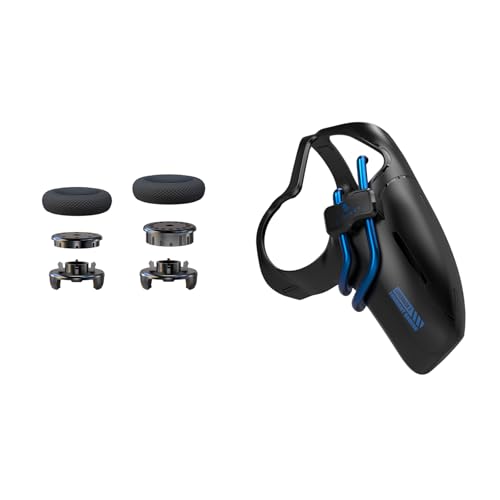EXknight FPS Pack für PS5 Controller, Deathclaw PS5 Controller Paddles und Höhenverstellbare Sticks(Mid Rise: 7-8MM, High Rise: 9-10-11-12MM) von EXknight