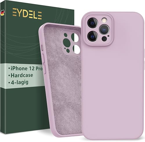 EYDELE 4-Lagige Hülle für iPhone 12 Pro - Gummierte Handyhülle mit Soft Inlay | Hardcase Cover | Silicone Coating - Schutzhülle in Puderrosa EYDELE 4-Lagige Hülle für iPhone 12 Pro - Gummierte Handyhülle mit Soft Inlay | Hardcase Cover | Silicone Coating - Schutzhülle in Puderrosa von EYDELE