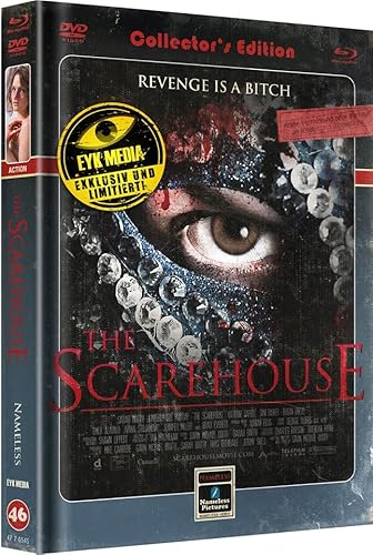 The Scarehouse - Mediabook - Limited Edition auf 333 Stück - Cover C - Retro (+ DVD) [Blu-ray] von EYK Media