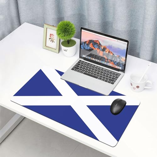 EYLOZS Großes Gaming-Mauspad mit genähten Kanten,mit rutschfeste Unterseite,Schottland-Flaggendesign im Vollformat.,Cooles Schreibtischpad für Tastatur und Maus,40x90 cm EYLOZS Großes Gaming-Mauspad mit genähten Kanten,mit rutschfeste Unterseite,Schottland-Flaggendesign im Vollformat.,Cooles Schreibtischpad für Tastatur und Maus,40x90 cm von EYLOZS