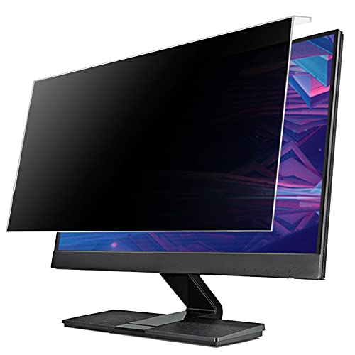 EYRMQWJPC Computer Sichtschutzfilter， Acryl for 17-32" Desktop-PC-Monitor, Blendschutz, Anti-Spionage, Anti-Blaulicht(27in(612 * 356mm)) von EYRMQWJPC
