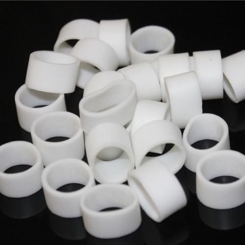 Gummibänder 100 Stück elastisches Gummiband, 15 x 9 mm weißes Gummiband in kleiner Größe, elastische kleine Gummis for Verpacken von Gemüse Gummibänder 100 Stück elastisches Gummiband, 15 x 9 mm weißes Gummiband in kleiner Größe, elastische kleine Gummis for Verpacken von Gemüse von EYRMQWJPC