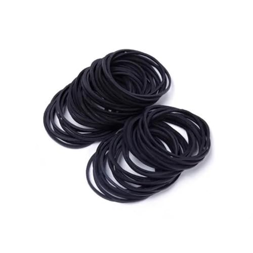 Gummibänder 200 Stück elastische Gummibänder, Breite 1,5 mm, dehnbares, robustes Gummiband, starke Gummiringe 19/25/40 mm(80cm(31.5in)) von EYRMQWJPC